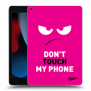 Hülle für Apple iPad 10.2" 2021 (9. gen) - Angry Eyes - Pink