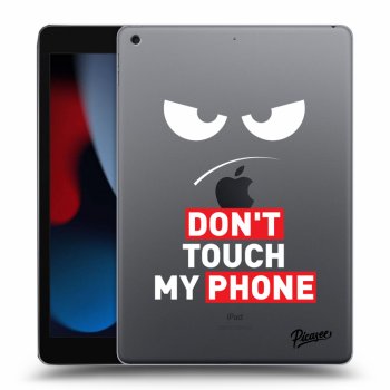 Hülle für Apple iPad 10.2" 2021 (9. gen) - Angry Eyes - Transparent