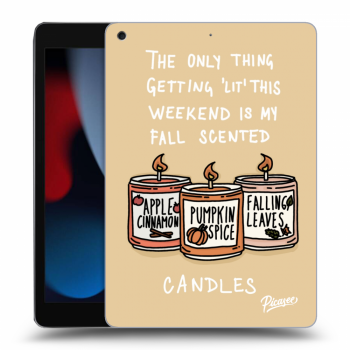 Hülle für Apple iPad 10.2" 2021 (9. gen) - Candles