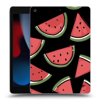 Picasee Schwarze Silikonhülle für Apple iPad 10.2" 2021 (9. gen) - Melone