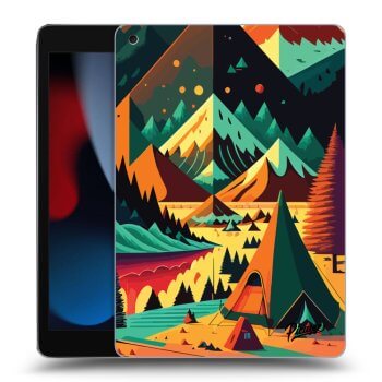 Picasee transparente Silikonhülle für Apple iPad 10.2" 2021 (9. gen) - Colorado