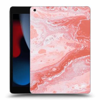 Hülle für Apple iPad 10.2" 2021 (9. gen) - Red liquid