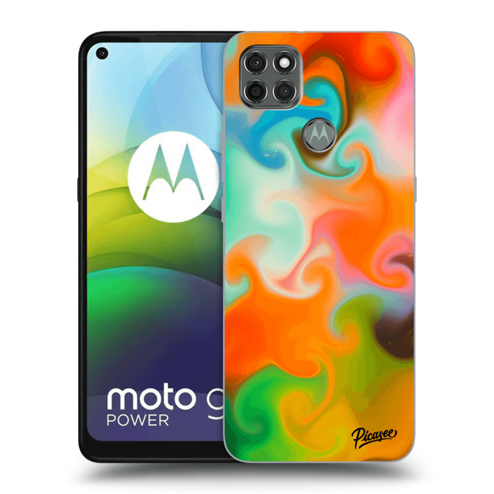 Picasee Motorola Moto G9 Power Hülle - Schwarzes Silikon - Juice