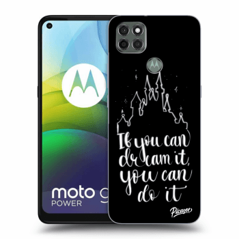 Picasee Motorola Moto G9 Power Hülle - Schwarzes Silikon - Dream