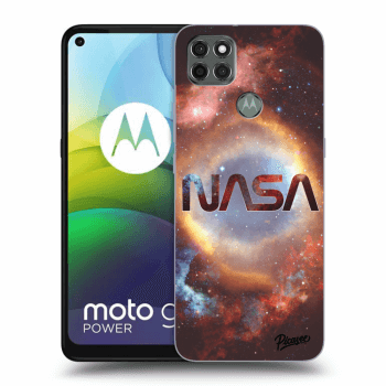 Picasee Motorola Moto G9 Power Hülle - Schwarzes Silikon - Nebula