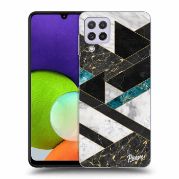 Hülle für Samsung Galaxy A22 A225F - Dark geometry