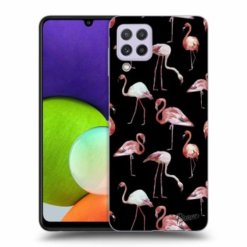 Hülle für Samsung Galaxy A22 A225F - Flamingos