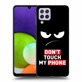 Picasee ULTIMATE CASE für Samsung Galaxy A22 A225F 4G - Angry Eyes - Transparent