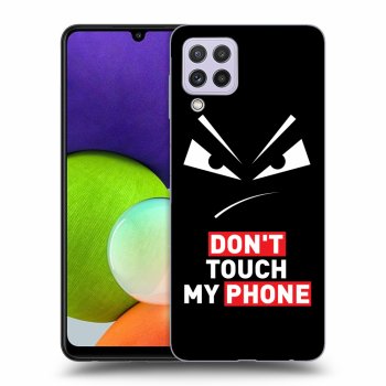 Hülle für Samsung Galaxy A22 A225F - Evil Eye - Transparent