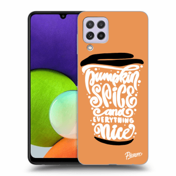 Hülle für Samsung Galaxy A22 A225F - Pumpkin coffee