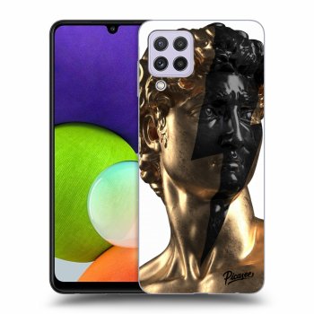 Hülle für Samsung Galaxy A22 A225F - Wildfire - Gold