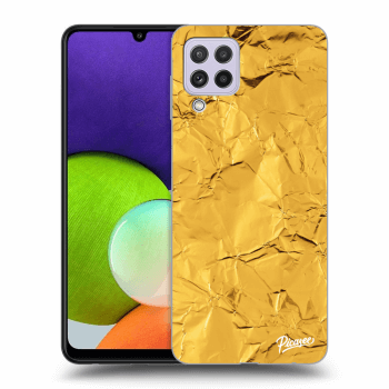 Hülle für Samsung Galaxy A22 A225F - Gold