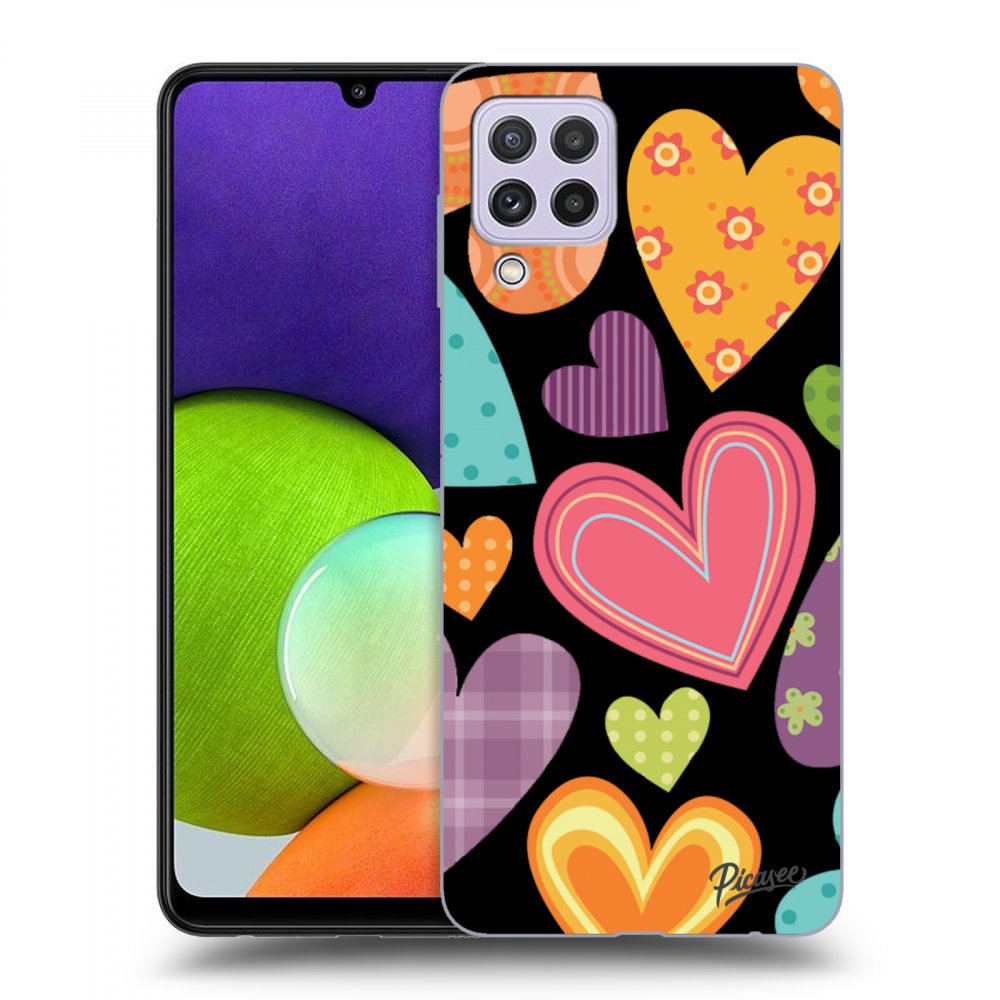 Picasee ULTIMATE CASE für Samsung Galaxy A22 A225F 4G - Colored heart