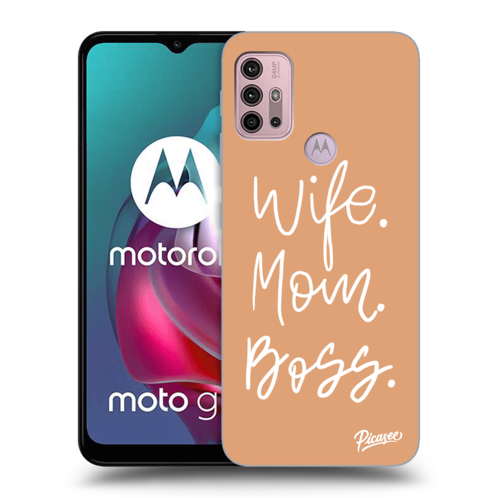 Picasee ULTIMATE CASE für Motorola Moto G30 - Boss Mama