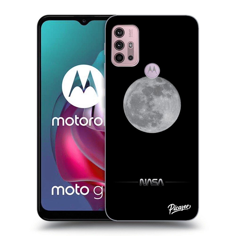 Picasee ULTIMATE CASE für Motorola Moto G30 - Moon Minimal