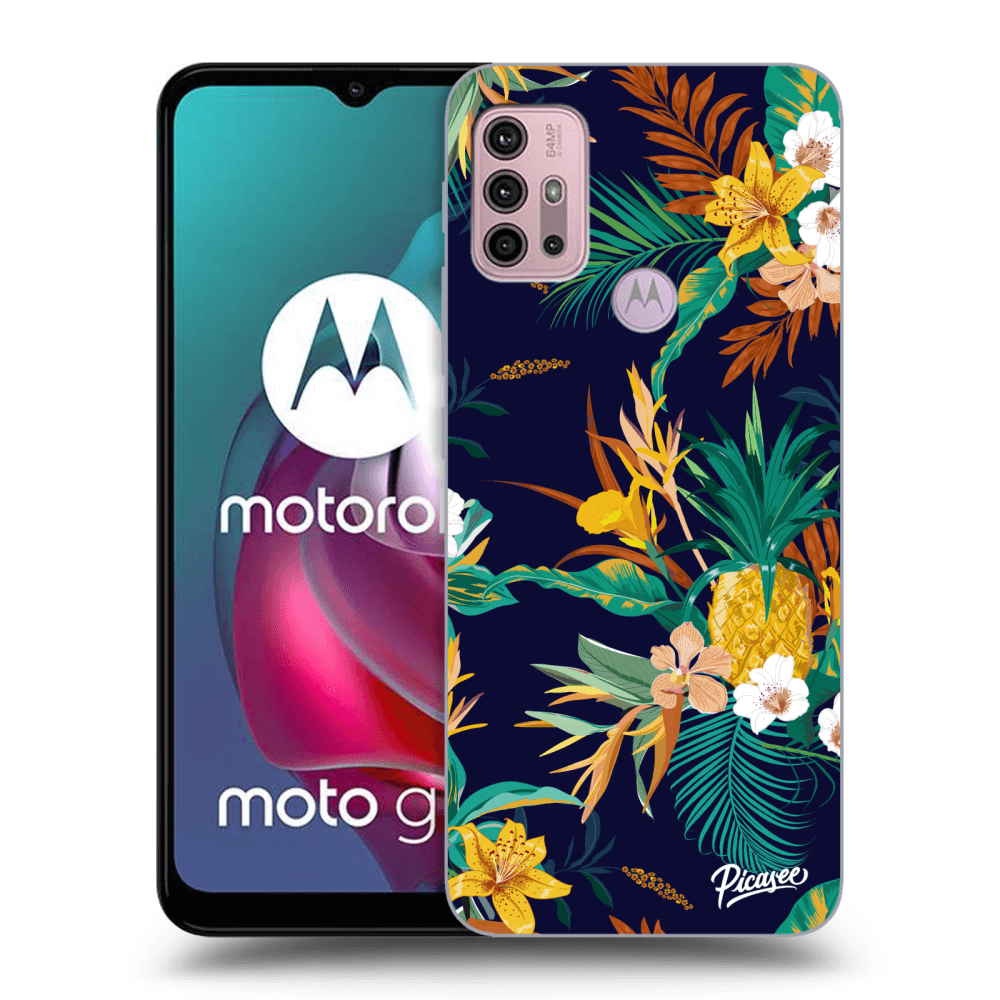 Picasee ULTIMATE CASE für Motorola Moto G30 - Pineapple Color