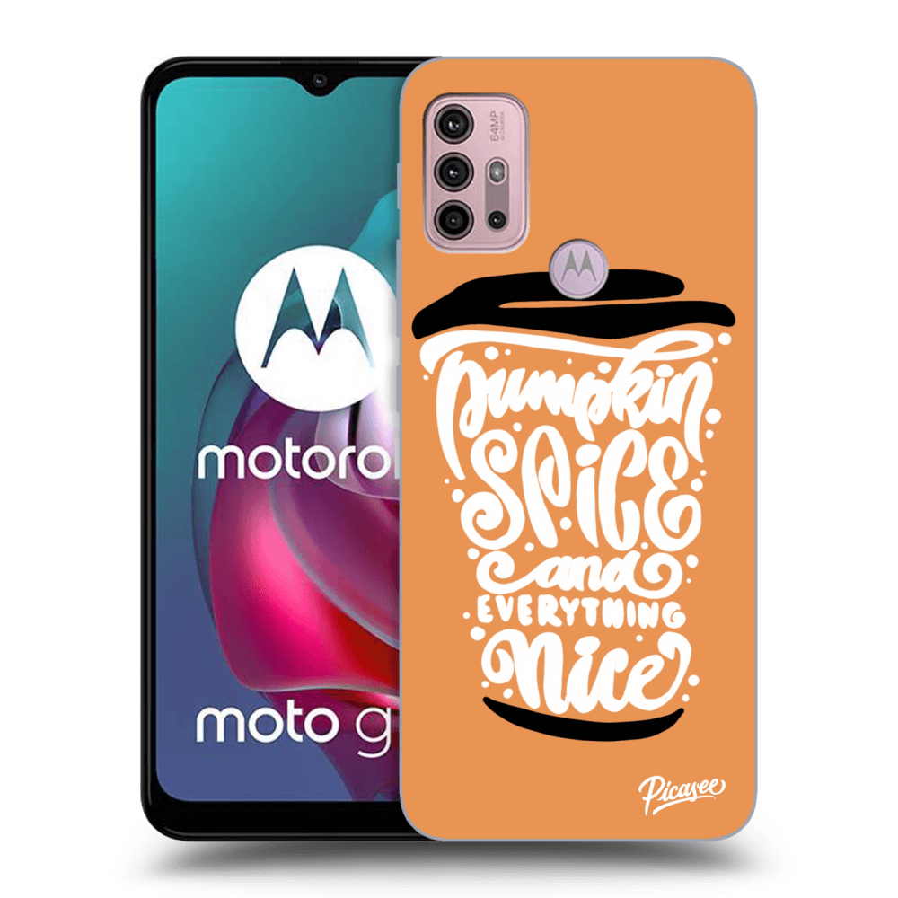 Picasee ULTIMATE CASE für Motorola Moto G30 - Pumpkin coffee