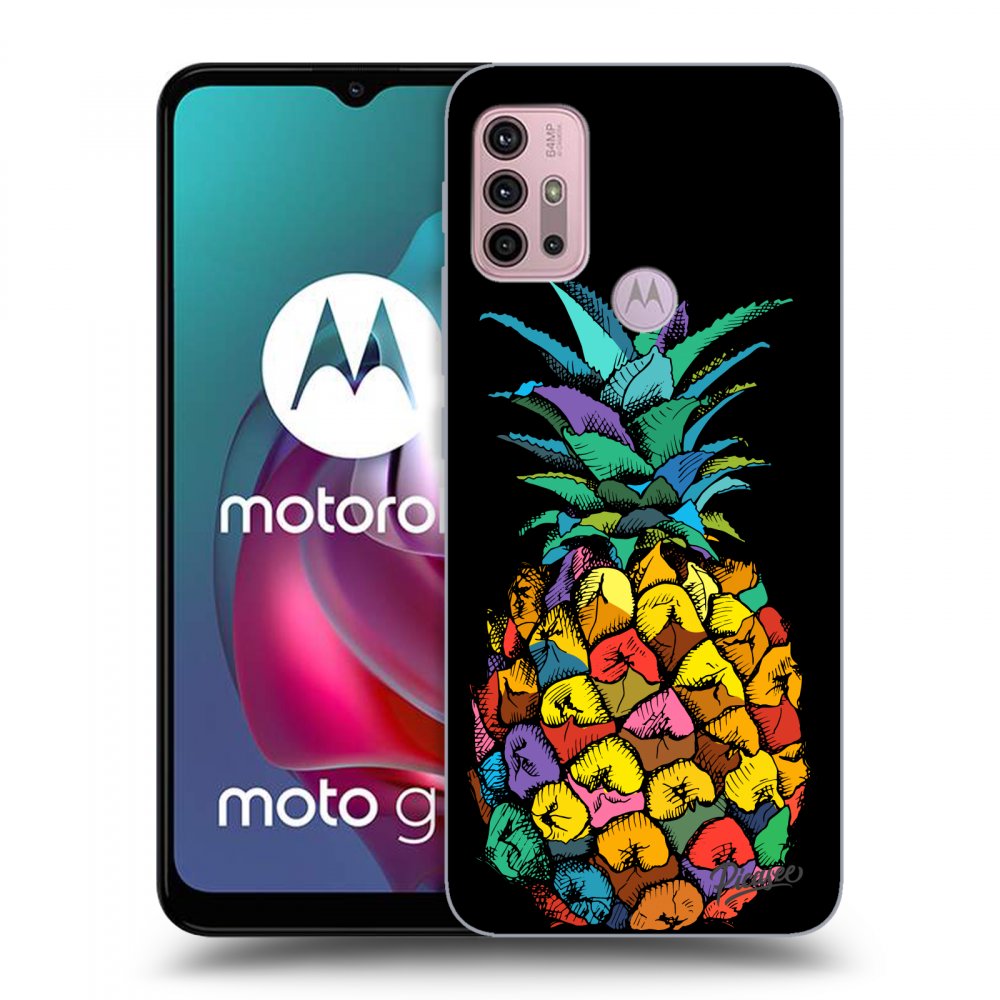 Picasee ULTIMATE CASE für Motorola Moto G30 - Pineapple