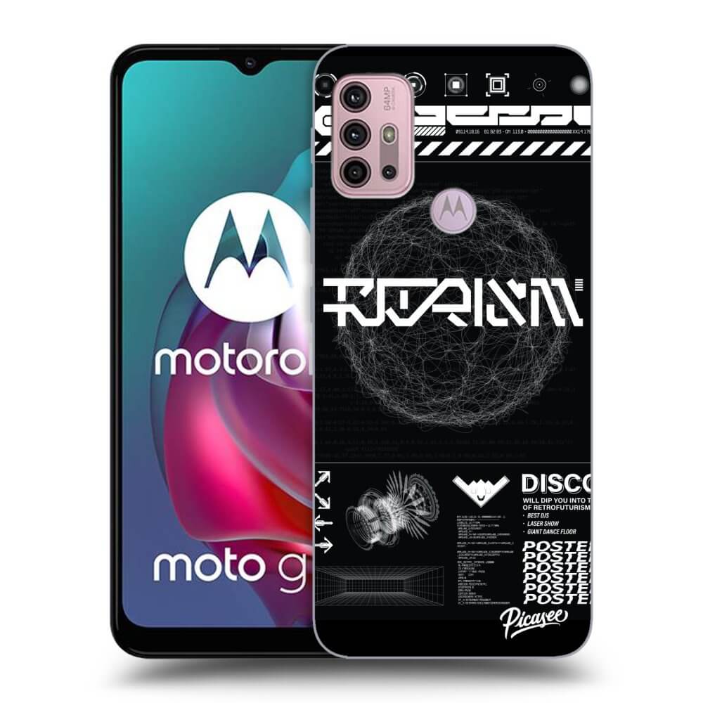 Picasee ULTIMATE CASE für Motorola Moto G30 - BLACK DISCO