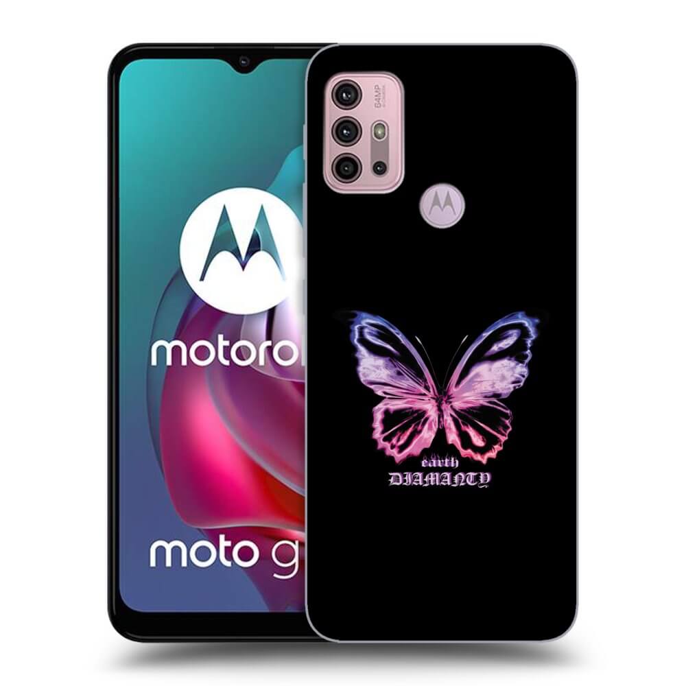 Picasee ULTIMATE CASE für Motorola Moto G30 - Diamanty Purple