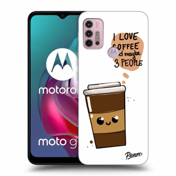 Hülle für Motorola Moto G30 - Cute coffee