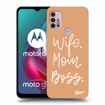 Hülle für Motorola Moto G30 - Boss Mama