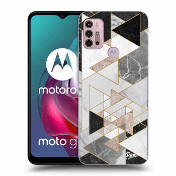 Picasee ULTIMATE CASE für Motorola Moto G30 - Light geometry