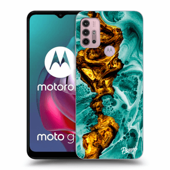 Picasee ULTIMATE CASE für Motorola Moto G30 - Goldsky