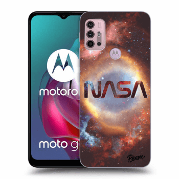 Picasee Motorola Moto G30 Hülle - Schwarzes Silikon - Nebula
