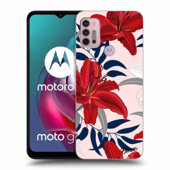 Picasee ULTIMATE CASE für Motorola Moto G30 - Red Lily