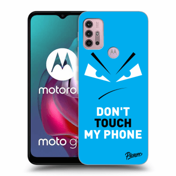Hülle für Motorola Moto G30 - Evil Eye - Blue