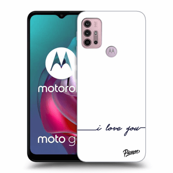 Picasee ULTIMATE CASE für Motorola Moto G30 - I love you