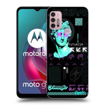 Picasee Motorola Moto G30 Hülle - Schwarzes Silikon - RETRO