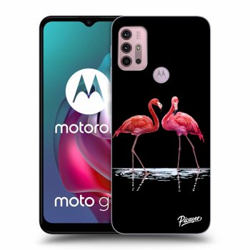 Picasee ULTIMATE CASE für Motorola Moto G30 - Flamingos couple