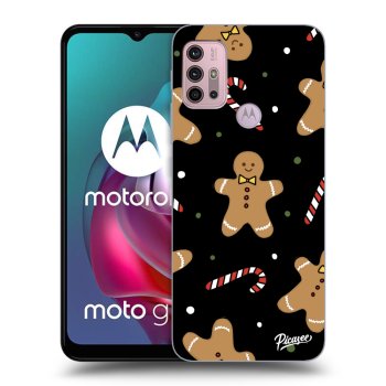 Picasee Motorola Moto G30 Hülle - Schwarzes Silikon - Gingerbread