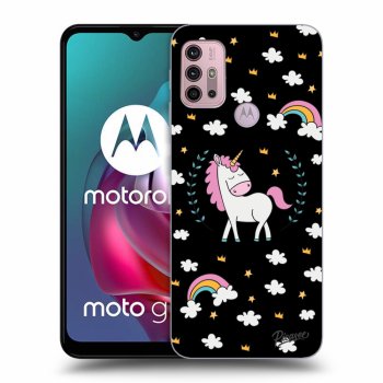 Hülle für Motorola Moto G30 - Unicorn star heaven