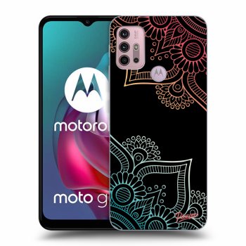 Hülle für Motorola Moto G30 - Flowers pattern