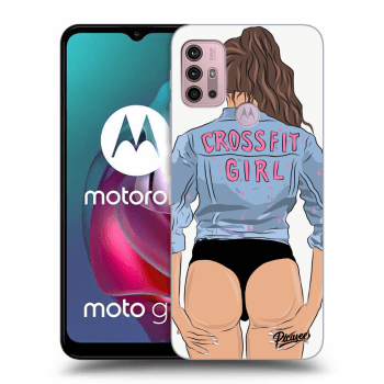 Picasee ULTIMATE CASE für Motorola Moto G30 - Crossfit girl - nickynellow