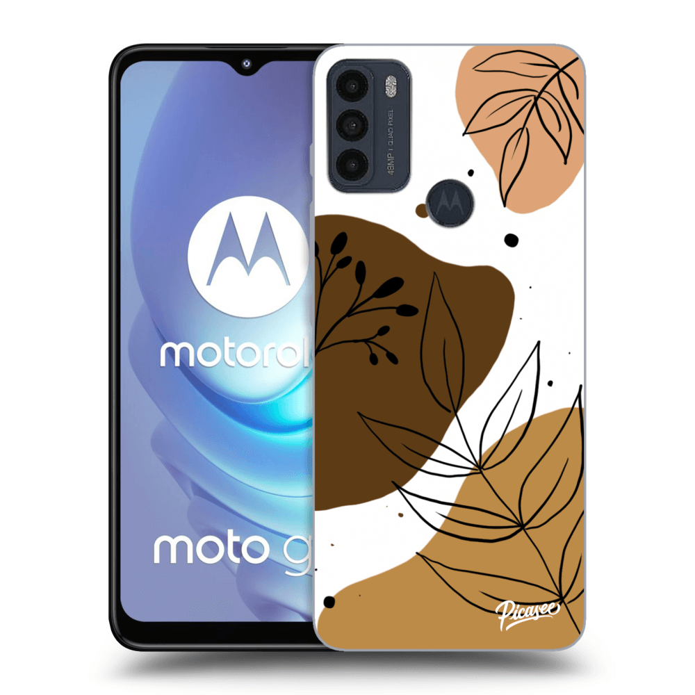 Picasee Motorola Moto G50 Hülle - Schwarzes Silikon - Boho style