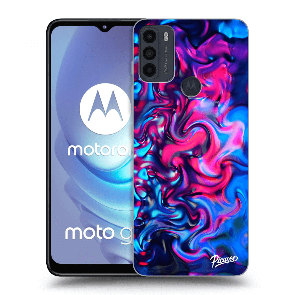 Picasee Motorola Moto G50 Hülle - Schwarzes Silikon - Redlight