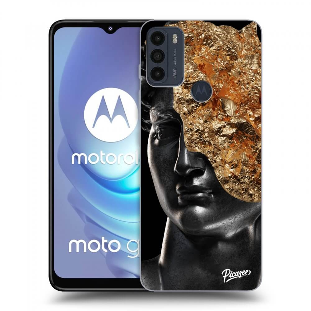 Picasee Motorola Moto G50 Hülle - Schwarzes Silikon - Holigger