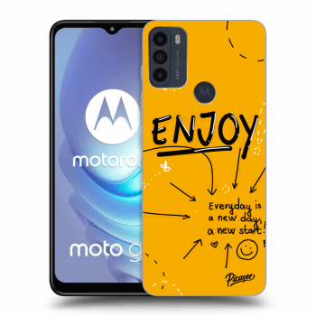 Picasee Motorola Moto G50 Hülle - Schwarzes Silikon - Enjoy