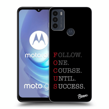 Picasee Motorola Moto G50 Hülle - Schwarzes Silikon - Focus