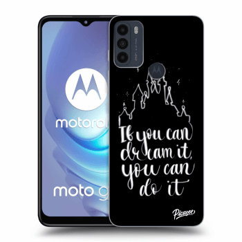 Picasee Motorola Moto G50 Hülle - Schwarzes Silikon - Dream