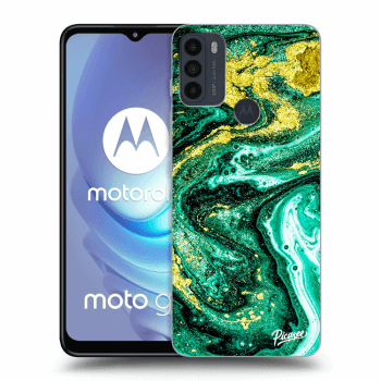 Hülle für Motorola Moto G50 - Green Gold