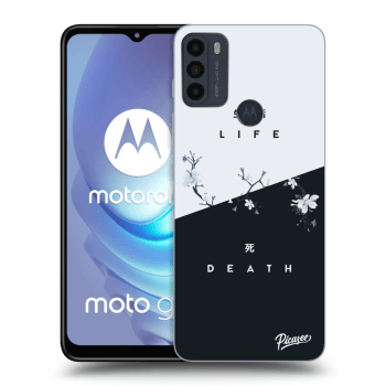 Picasee Motorola Moto G50 Hülle - Schwarzes Silikon - Life - Death