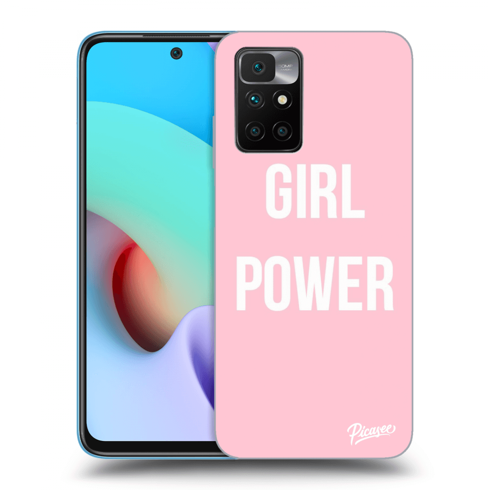 Picasee Xiaomi Redmi 10 Hülle - Transparentes Silikon - Girl power