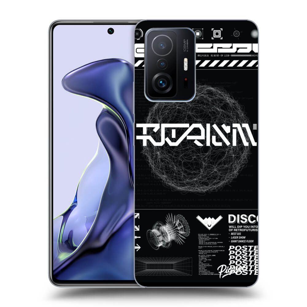 Picasee Xiaomi 11T Hülle - Schwarzes Silikon - BLACK DISCO