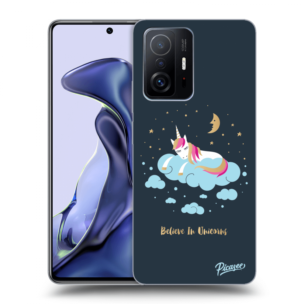 Picasee Xiaomi 11T Hülle - Transparentes Silikon - Believe In Unicorns