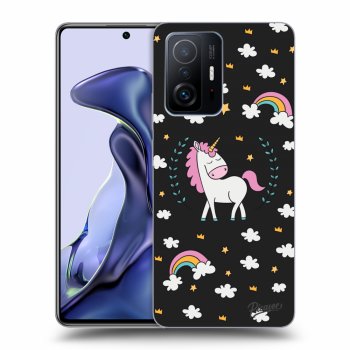 Picasee Xiaomi 11T Hülle - Schwarzes Silikon - Unicorn star heaven